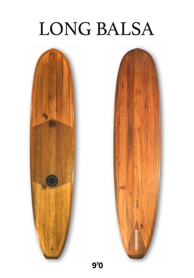 Balsa wood surfboards 9´0 cheboards shop online Tamarindo costa rica